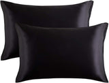 King Size (20x36 inches) Satin Pillowcase (2 Pack)