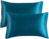 King Size (20x36 inches) Satin Pillowcase (2 Pack)