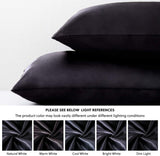 King Size (20x36 inches) Satin Pillowcase (2 Pack)
