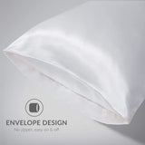 King Size (20x36 inches) Satin Pillowcase (2 Pack)