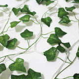 Fake Ivy Leaves with Lights