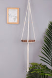 Macrame Hanger w/ Stump