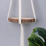 Macrame Hanger w/ Stump