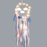 Pink Cloud LED Dreamcatcher