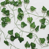 Fake Ivy Leaves with Lights, Set of 12 Artificial Greenery vines for room decor