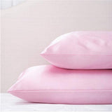 White Satin Pillowcase (2 Pack) Queen Size (20x30 inches)