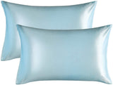 King Size (20x36 inches) Satin Pillowcase (2 Pack)