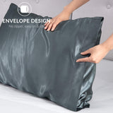 Satin Pillowcase (2 Pack) Queen Size (20x30 inches)